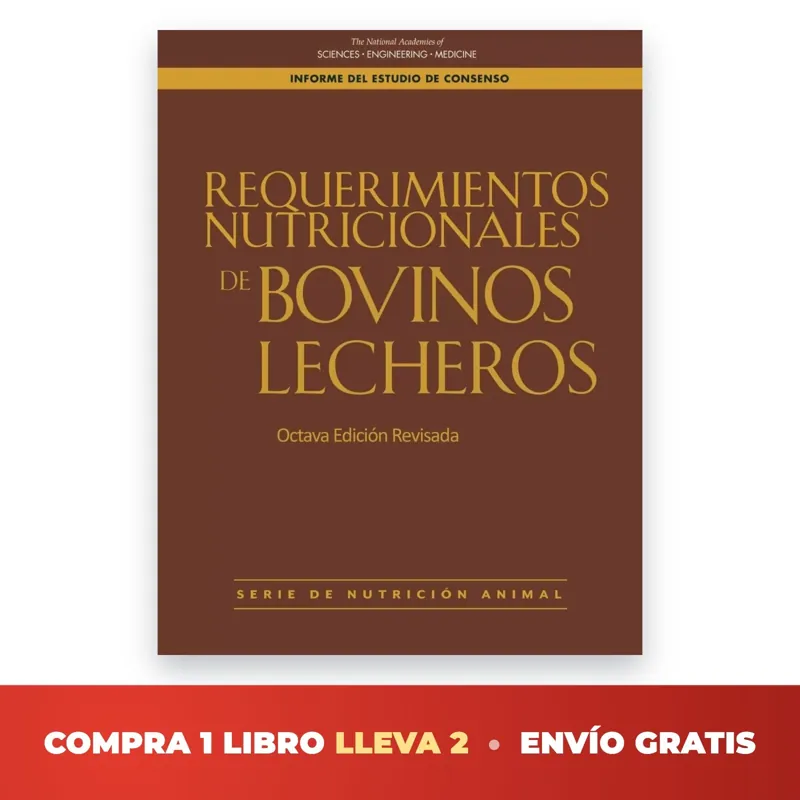 Libro Requerimientos Nutricionales del Ganado Lechero, 8.ª ed. revisada — edición Santafé